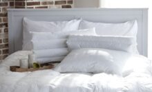 letto piumone cuscini